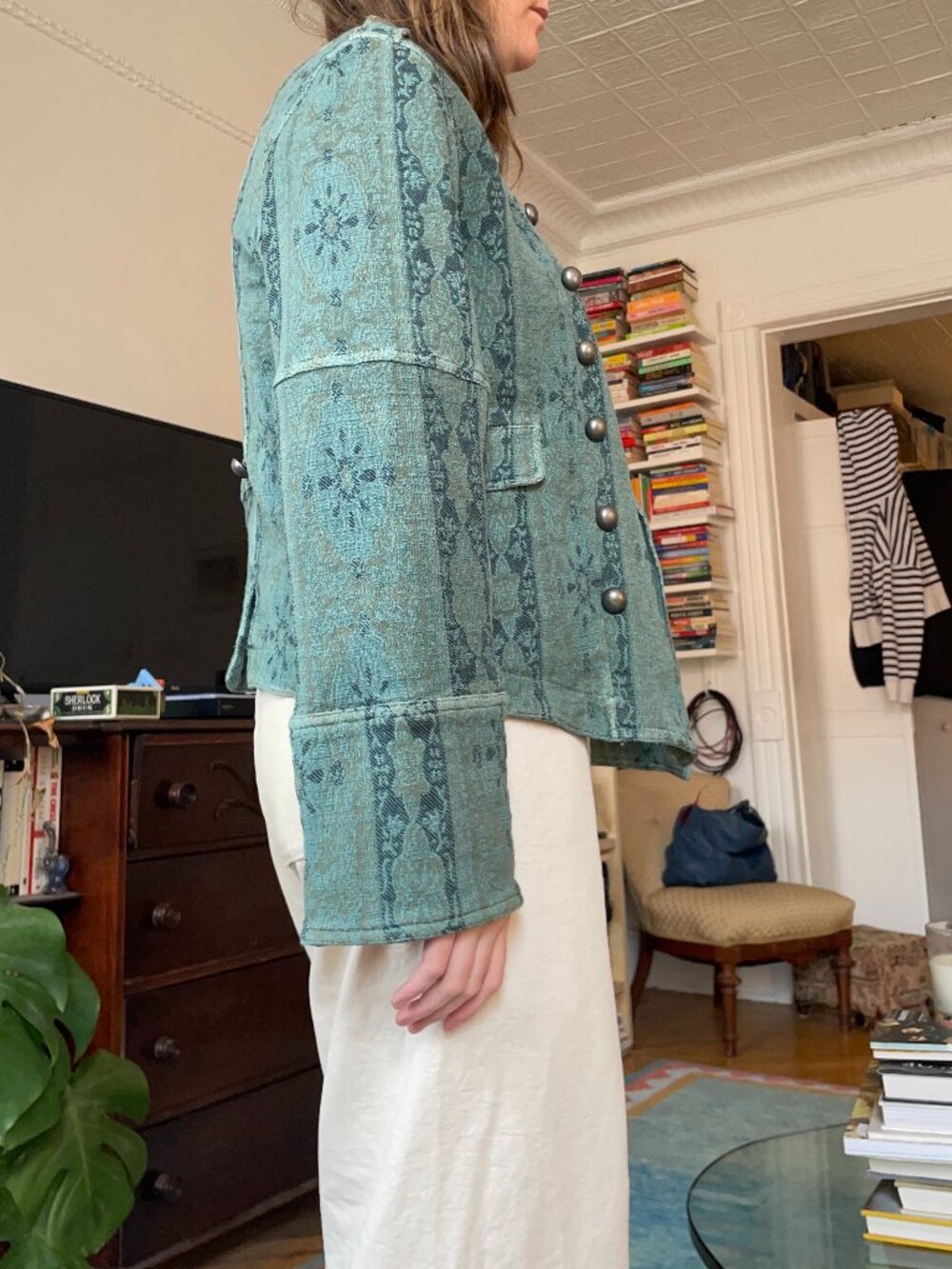 Free People Lotty Jacquard Jacket